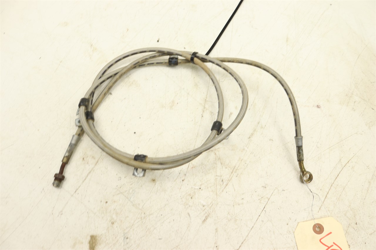 れの Used OEM - Polaris RZR XP Turbo 1000 Left Rear Brake Line
