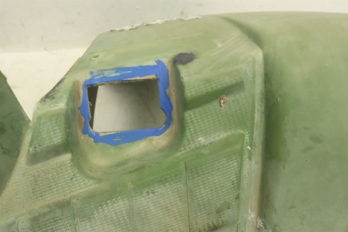Yamaha Timberwolf 250 4x4 98 Fender Front Green 4BD-W2151-N0-00