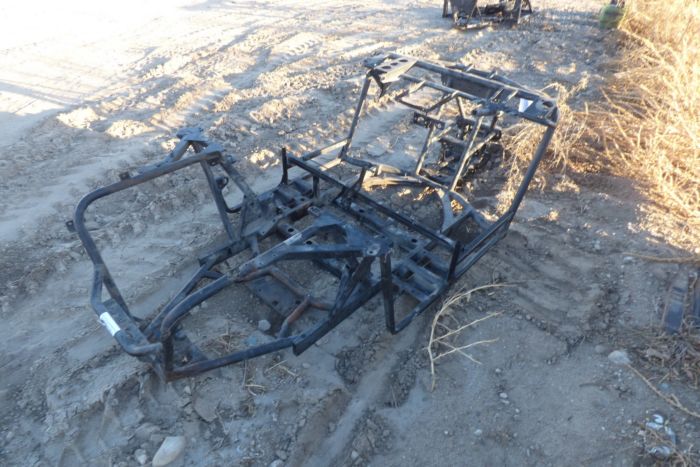 Polaris RZR XP 900 EFI 12 Frame 1018344-458 Paperwork CT 39291
