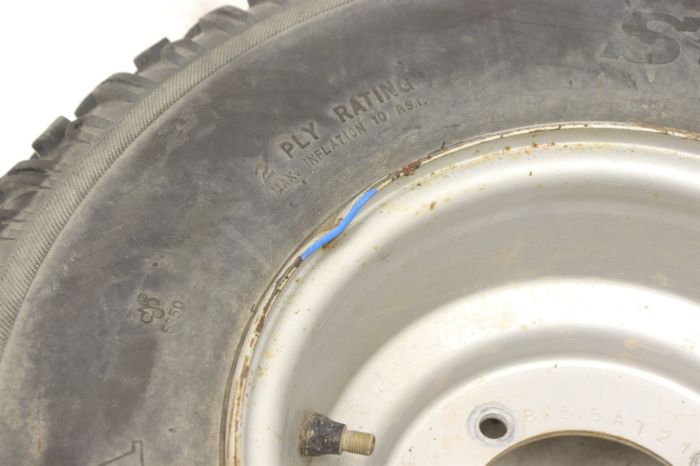 Adly 90 4-Stroke 02 8x5.5 Front Wheel 42701-146-000 W/ Tire