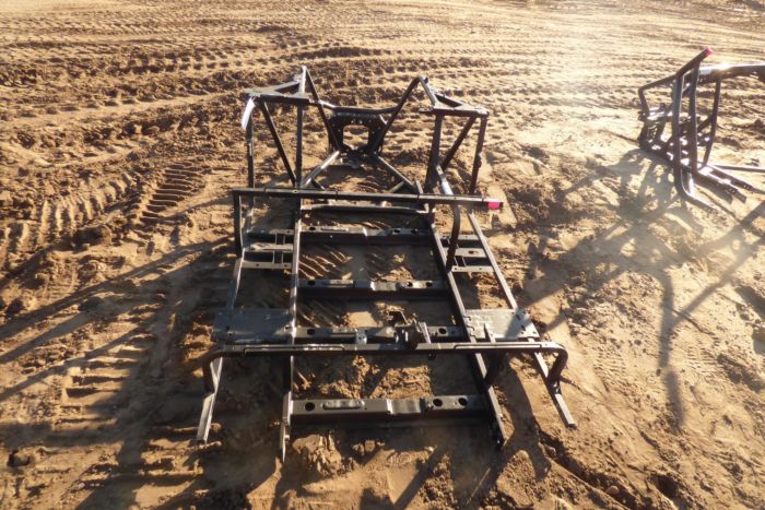 Polaris RZR XP 4 900 EFI 13 Frame Rear 1018109-458 44398 - Power