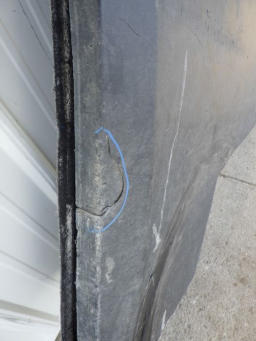 【reserved】 Polaris Ranger 900 XP 13-19 OEM Full Hard Door Left Side DAMAGE