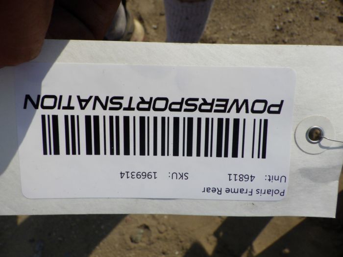 back number会報　♯1〜♯25 Polaris Ranger 800 EFI Crew 11 Frame Rear 1017648-067 46811