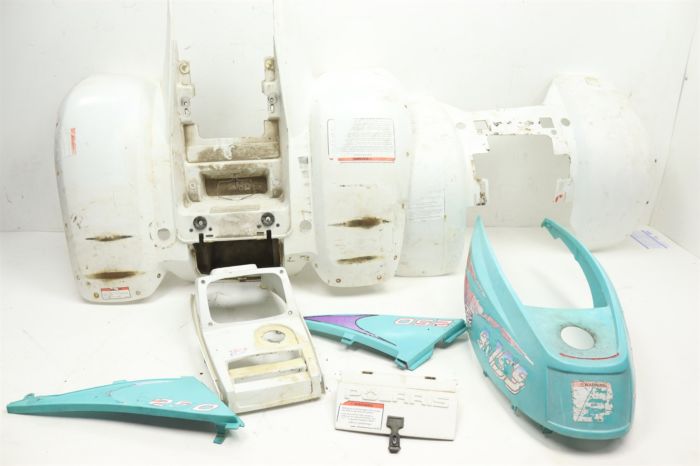 Polaris Trail Boss 250 2x4 97 Fender Set Turquoise And White 42848