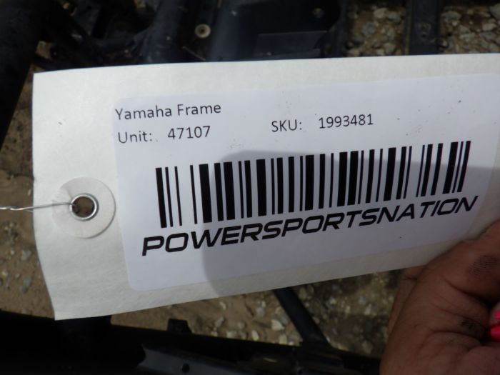 Yamaha YXZ 1000 EPS SE 16 Frame 2HC-F1110-00-00 Paperwork CT 47107