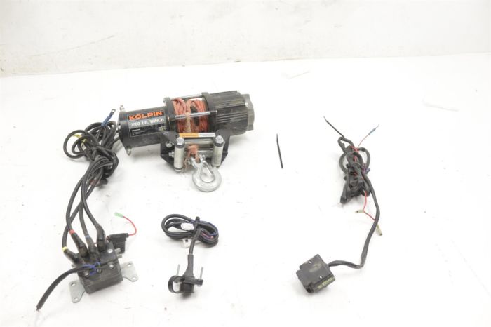 Kolpin Winch Kit Mount 3500 Lbs Arctic Cat Wildcat Sport 700 14-20 48004
