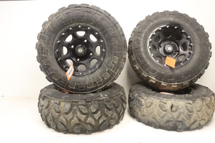 Polaris Ranger XP 1000 900 4x156 Pro Armor Wheels Rims Tires 28x10R14  47848