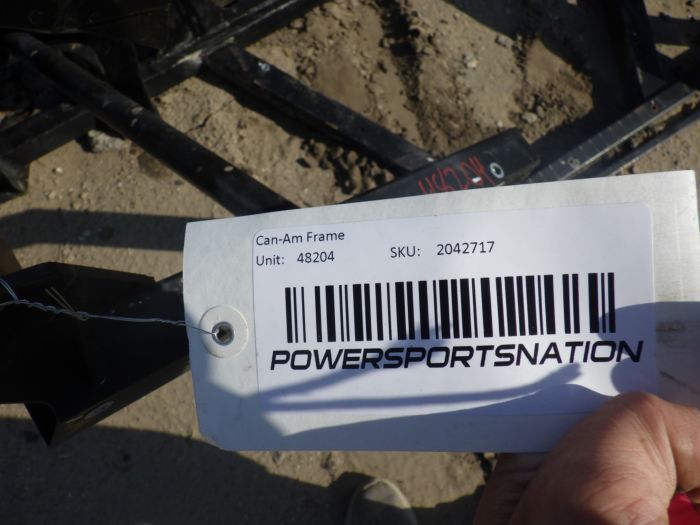 Can-Am Defender HD10 DPS 21 Frame 715007463 Paperwork CT 48204