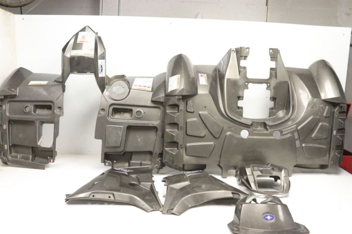 Polaris Sportsman 850 XP EPS 12 Fender Set Silver Front Rear Side