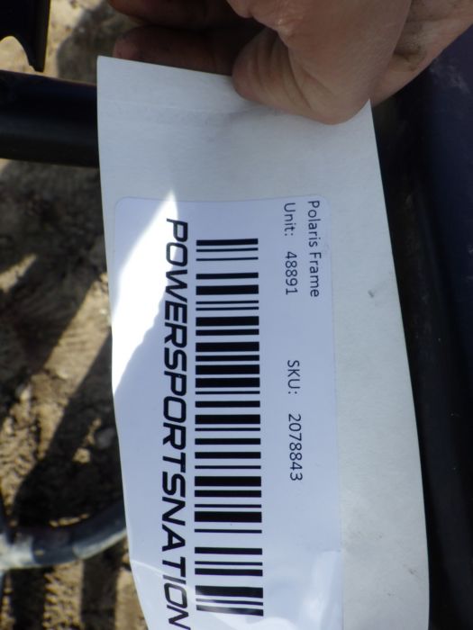 Polaris RZR XP 900 EFI 13 Frame 1018344-458 Paperwork CT 48891