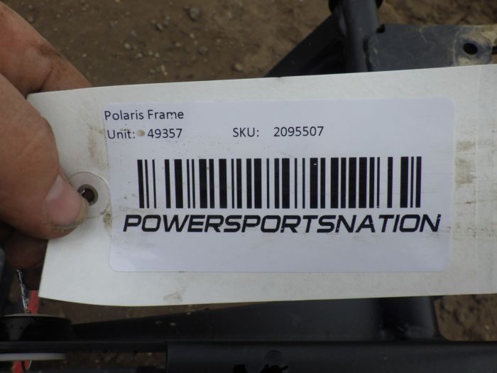 Polaris RZR 800 EFI 13 Frame 1018320-458 Paperwork CT 49357