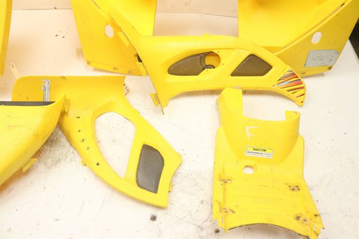Can-Am Quest 650 03 Front Rear Fender Set Yellow 20039